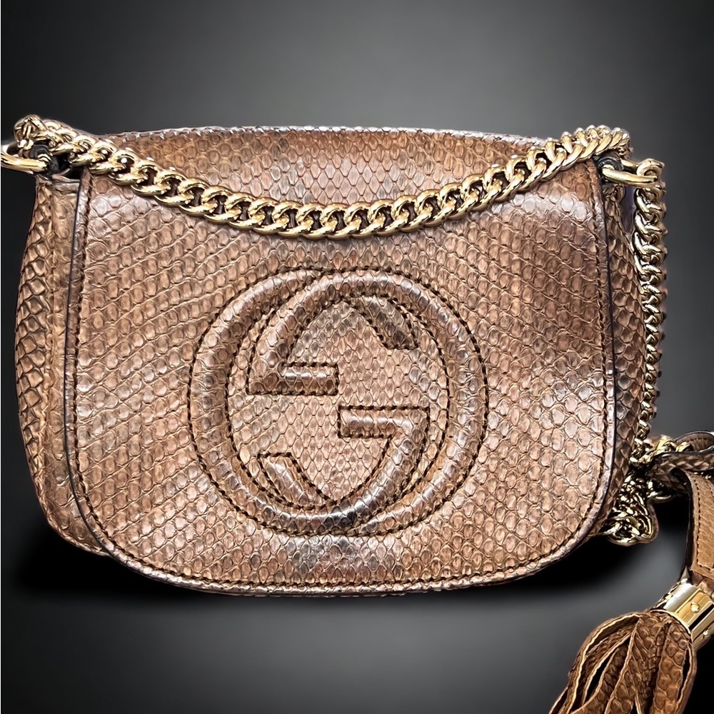 RARE Gucci Python Disco Soho Limited Edition - Mint Condition (used 3x).